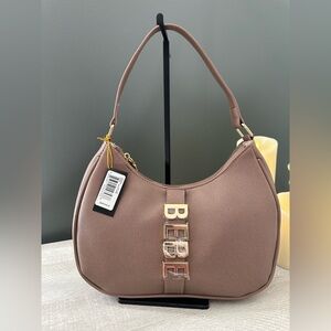 Bebe Brown Shoulder Bag Crossbody